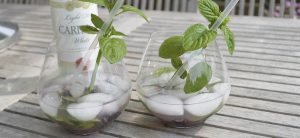 Solbær mojito