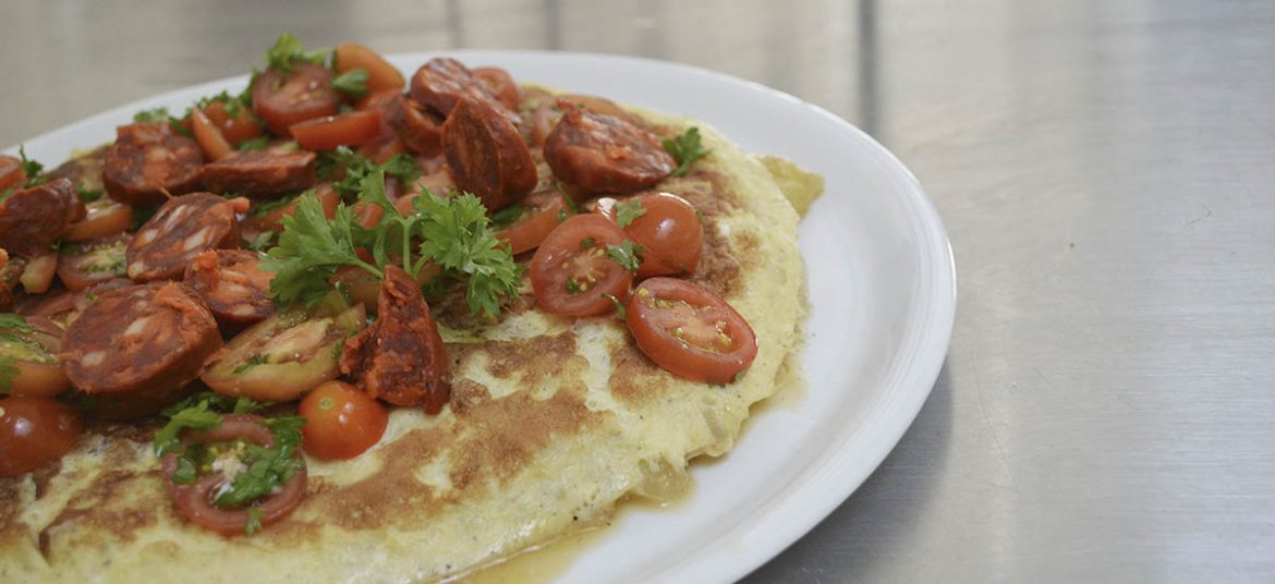 Spansk kartoffelomelet