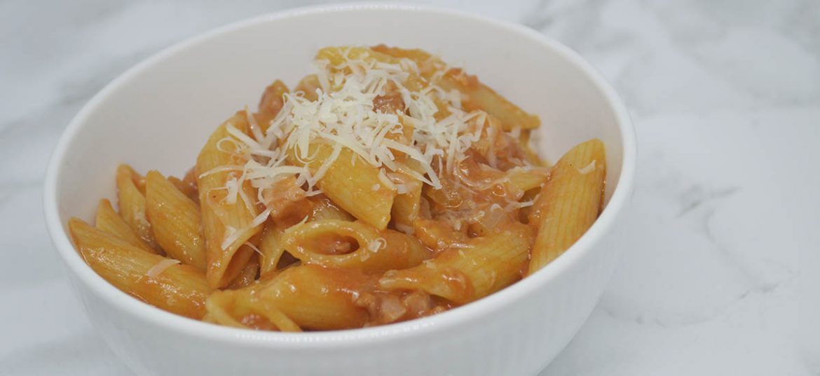 Bombolotti all'amatriciana