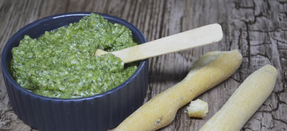 Brændenældepesto