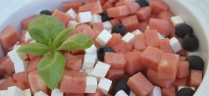 Vandmelonsalat