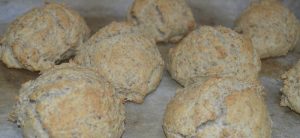 Brusebadsboller - bagt
