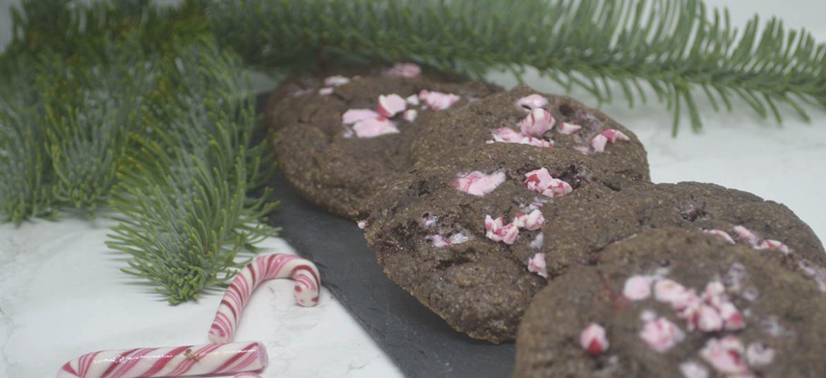 Candy cane cookies