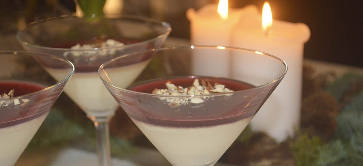 Jule panna cotta