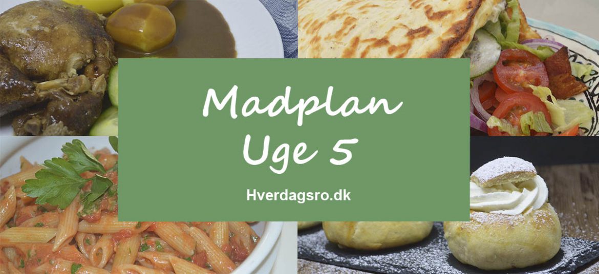 Madplan uge 5