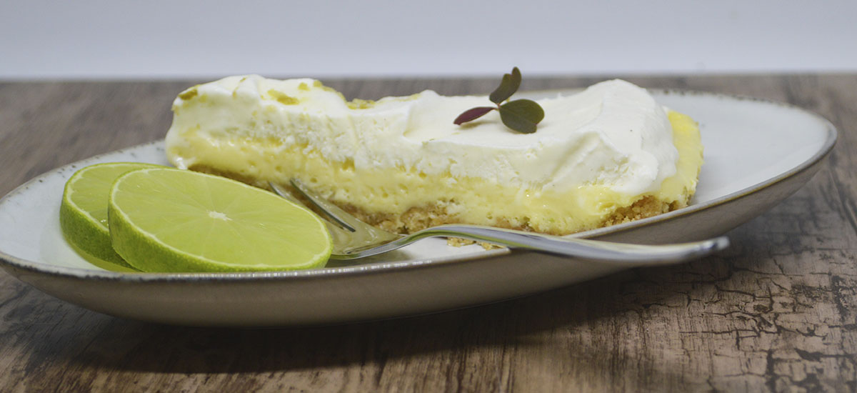 Frozen key lime pie